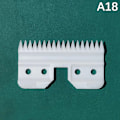 Miniatyrbilde 1 av 8: 2-hulls stagger-tooth keramisk bevegelig blad trådløs klipper Rep A18