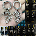 Pikkukuva 2 / 8: Goottilainen Sword Flame Serpent Pentagram Martens Metal Circle Shoe A1