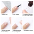 Miniatyrbilde 3 av 5: 20g Gel Nail Lim Adhesive Super Bond For Nails Nail Art Deco