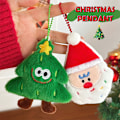 Miniatyrbild 8 av 8: Julplyschnyckelring Tomte Julgran Fylld Dock A4