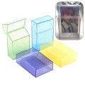 Miniatyrbillede 2 af 8: 3 tommer gennemsigtig opbevaringsboks Kawaii brevpapir Blingbling Pho Transparent