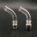 Miniatyrbillede 2 af 5: 1 STK 810/510 rustfrit stål Lang stråspids buet glasdryp N 810