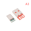 Pikkukuva 1 / 8: Pikalataus Type-C USB 5A urosliittimen hitsaus USB OTG D:llä A3