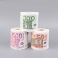 Pikkukuva 4 / 8: 1 rulla 50/100/500 EUR Bill WC-paperikoristeet kotirullaan A