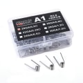 Miniatyrbillede 5 af 5: 100 Stk/æske A1 Coil Wire Varmemodstand Premade Coils DIY Pr 22GA/0.35Ω