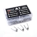 Miniatyrbillede 5 af 5: 100 Stk/æske A1 Coil Wire Varmemodstand Premade Coils DIY Pr 26GA/0.9Ω