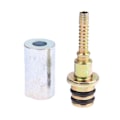 Miniatyrbilde 6 av 8: Høytrykksspyler Slangeinnsats Fittings DN6 D15mm Ringmutter M2