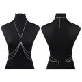 Miniatyrbild 4 av 8: Pearl Cross BH Chain Sele för Dam Accessoarer Sexig BH Ch