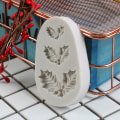 Miniatyrbillede 2 af 8: Kage Silikonform Julemistel Fondant Chokolade Cookies C Gray