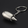 Miniatyrbillede 3 af 5: Nye Metal 3D Aviation Plane Engine Model Nøgleringe Mini Jet Eng