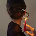 Miniatyrbilde 3 av 5: Ny gammel stil Step Shaking Tassel Luminous Lotus Lantern H