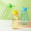Miniatyrbild 2 av 8: Transparent vattenflaska Portabel sportkopp för att dricka 550ml Red