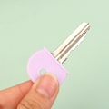 Miniatyrbild 4 av 8: 10 st blandade färger PVC-nycklar Caps Topper Elastiskt case för DIY Key
