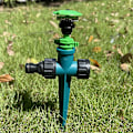 Miniatyrbilde 8 av 8: 1/2\" Hann-gjenge hagespreder 360° roterende plen Green