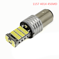 Miniatyrbillede 3 af 6: 2 stk 1157 LED Canbus P21W/5W Bay15d 45 LED pære Yellow
