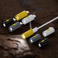 Pikkukuva 6 / 8: Type-C Mini-taskulamppu kaulanauhalla, Plug And Play USB C -hätävalo A7