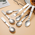 Miniatyrbilde 4 av 8: 304 rustfritt stål Creative servise Outdoor Portable Three-F A