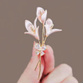 Miniatyrbilde 2 av 7: Nye emalje blomsterbrosjer for kvinner Elegant bryllup bankett