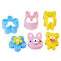 Miniatyrbilde 5 av 8: 3 stk Sandwich Crust ter Cookie Brødform Bento Maker Panda F