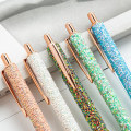 Miniatyrbilde 4 av 8: 1Pc e Sparkly Kulepenn Bryllup Metal Skrivesaker Skole Off A2