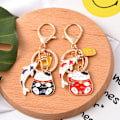 Pikkukuva 6 / 8: Fortune Cat avaimenperät Koi Fish Riipus avaimenperä Lovely Key Rin Red