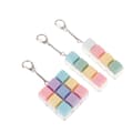 Miniatyrbillede 7 af 8: aron Color Keyboard Key Toy DIY Button Keycap Sensory Keychain D