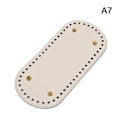 Pikkukuva 1 / 8: 22*10cm pitkä pohja neulotulle laukkulle Nahkalaukun pohja Käsintehty B A7