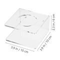 Miniatyrbillede 8 af 8: Universal Klar Akryl Rack Lyssværd Display Vægmontering Ligh