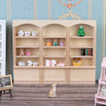 Miniatyrbilde 2 av 7: 1:12 Dukkehus Mini Bokhylle Display Hylle Bokhylle Skap Dol