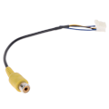 Miniatyrbillede 1 af 5: Backup-kamera kabeladapter RCA til bilstereo