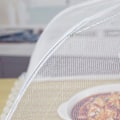 Pikkukuva 3 / 8: Mesh Cover Taittuva cover Teltta Dome Net Sateenvarjo Keittiö Gadge White 12in