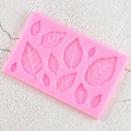 Miniatyrbilde 5 av 8: Roseblad Silikonform Blader Fondant DIY Kakedekoreringsverktøy A