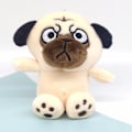 Miniatyrbilde 3 av 7: e Wuhuang Bazaar Svart anheng Doll Plysj Leke Liten Hund Katt Dol A1