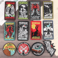 Miniatyrbild 2 av 5: Broderijärnlappar Monstertyg Applikationer Badge Extraterr 05