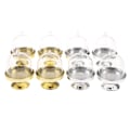 Miniatyrbilde 7 av 8: 4 stk gjennomsiktig godteri dessert holder cupcake display stativ brett bryllup Gold