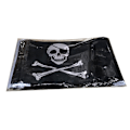 Pikkukuva 5 / 5: 10 kpl ja Cross Crossbones Jolly Roger Pirates Käsilippu 21x14cm 10pcs 14*21cm