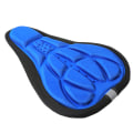Miniatyrbilde 1 av 8: Myk 3D polstret sykkelsykkel MTB sykkelsetetrekk Pute Spon Blue