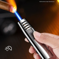 Miniatyrbillede 3 af 8: Vindtæt oppustelig Butan Jet Flame Lighter Køkken BBQ Ignit Multicolor