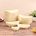 Miniatyrbilde 2 av 8: Hjemmefest Bryllupsutstyr Sushi Salat Dessertbolle Furuved 13.5cm*7.7cm