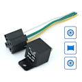 Miniatyrbilde 2 av 5: 12V 12Volt 40A Auto Automotive Relé Socket 40 Relé & ledninger with Socket