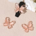 Pikkukuva 1 / 8: 3 kpl Nail Art Charm 3D Cat's Eye Butterfly strassit Nail Dri A 3Pcs