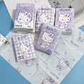 Miniatyrbilde 2 av 7: 9 pakker tegneserieutskrift Bærbar serviett e Cat F Multicolor