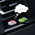 Pikkukuva 5 / 5: Autonkoristelu Mini Sleeping e Animals Resin Auto Moottoripyörä Bik 1