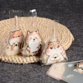 Miniatyrbillede 2 af 8: 50 stk. Japanske trekant risbolle engangs-emballageposer Sush B