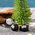 Miniatyrbild 5 av 8: Halloween trädgårdsminiatyr spöke mikrofigur dekoration för mikro A3