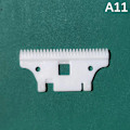 Miniatyrbilde 1 av 8: 2-hulls stagger-tooth keramisk bevegelig blad trådløs klipper Rep A11