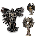 Miniatyrbillede 2 af 8: Talmudisk jødedom Metatron-engel, der holder livets hellige blomst G C