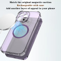 Miniatyrbillede 7 af 8: 2023 Ny magnetisk metalpladering Magsafe trådløs oplader Iro A2