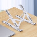 Miniatyrbilde 4 av 5: Bærbar stativ Bærbar Holder Sammenleggbar Plast for Notebook Tabl A3
