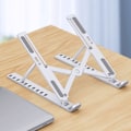 Miniatyrbillede 4 af 5: Laptop Stand Bærbar Holder Foldbar Plast til Notebook Bord A2